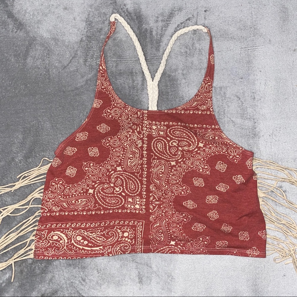 Boho Crop Top